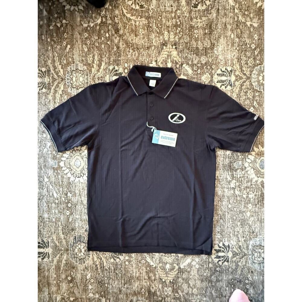 Extreme Brand Skeeter Bass Boat J Class Black Polo Size Medium NWT